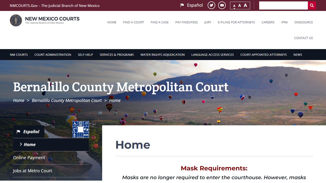 Bernalillo County Metropolitan Court | The Judicial Branch ...